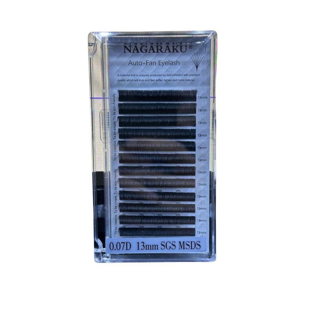 Nagaraku İpek Kirpik 0.07D 13mm SGS MSDS LJ013