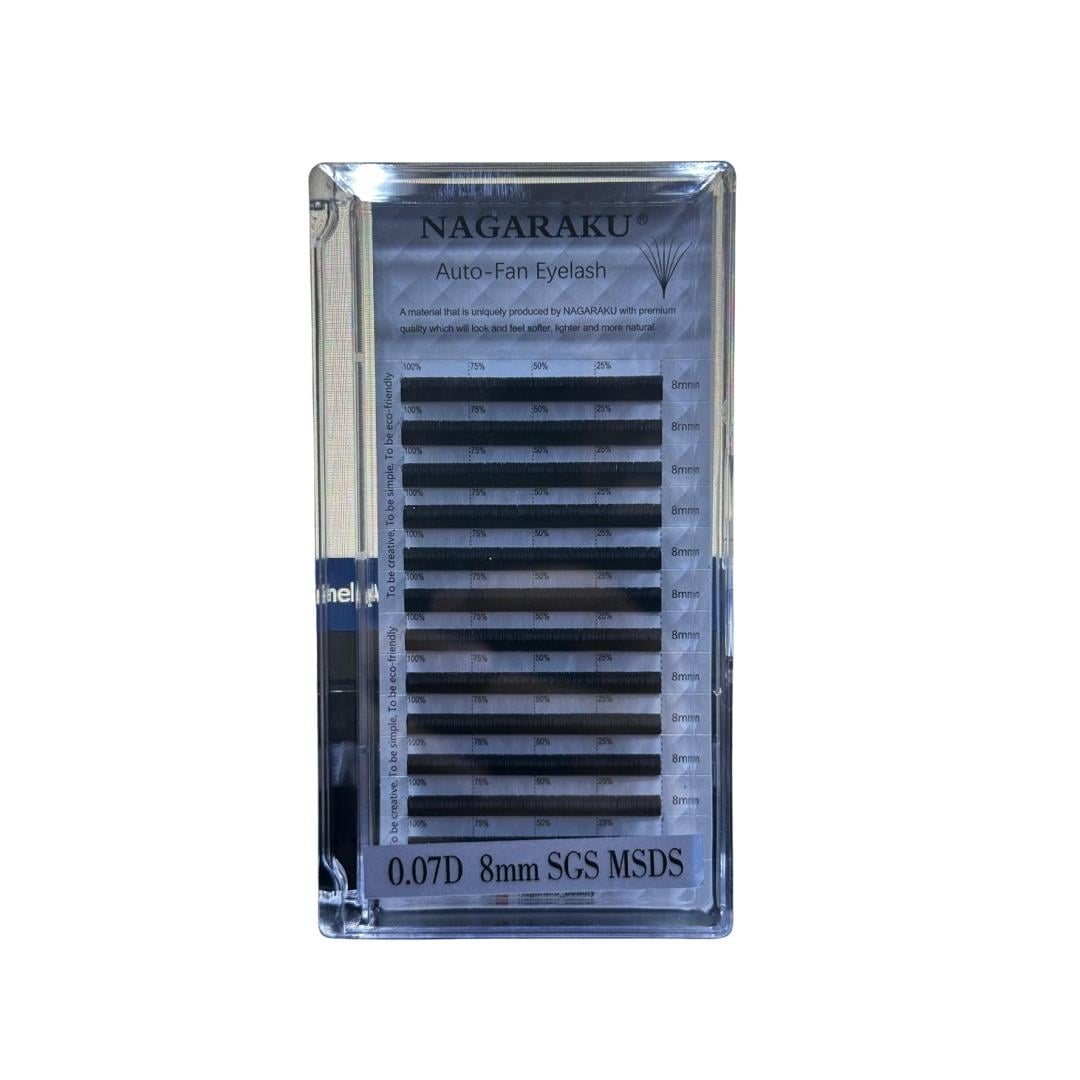 Nagaraku İpek Kirpik 0.07D 8mm SGS MSDS LJ019