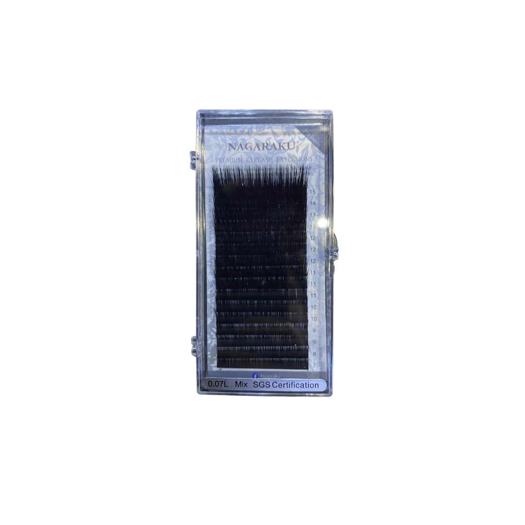 Nagaraku İpek Kirpik 0.07L Mıx 7811