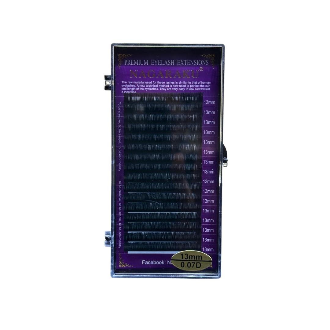 Nagaraku İpek Kirpik 13Mm 0.07D 7942