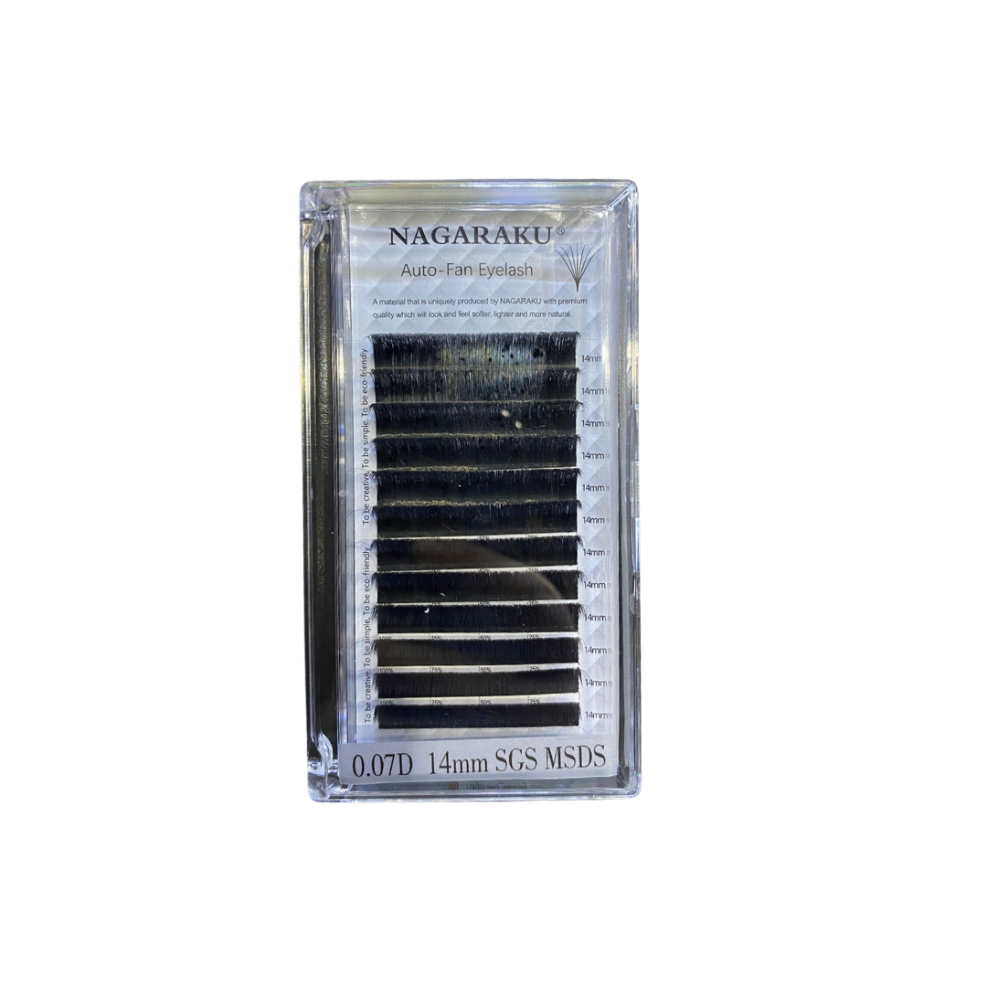 Nagaraku İpek Kirpik 14mm 0.07D 8803