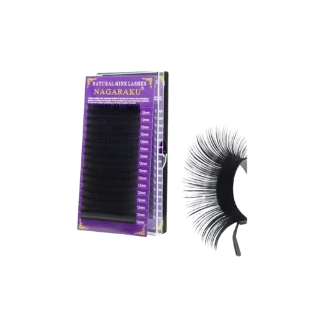 Nagaraku İpek Kirpik 14mm 0.07C WD063