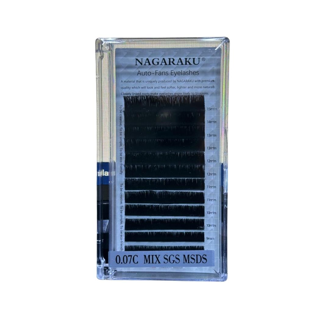 Nagaraku İpek Kirpik Mix SGS 0.07C MSDS A07