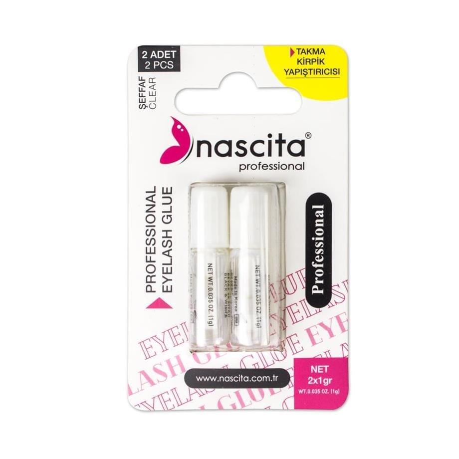 Nascıta 2'Li Kirpik Yapıştırıcısı (Beyaz)