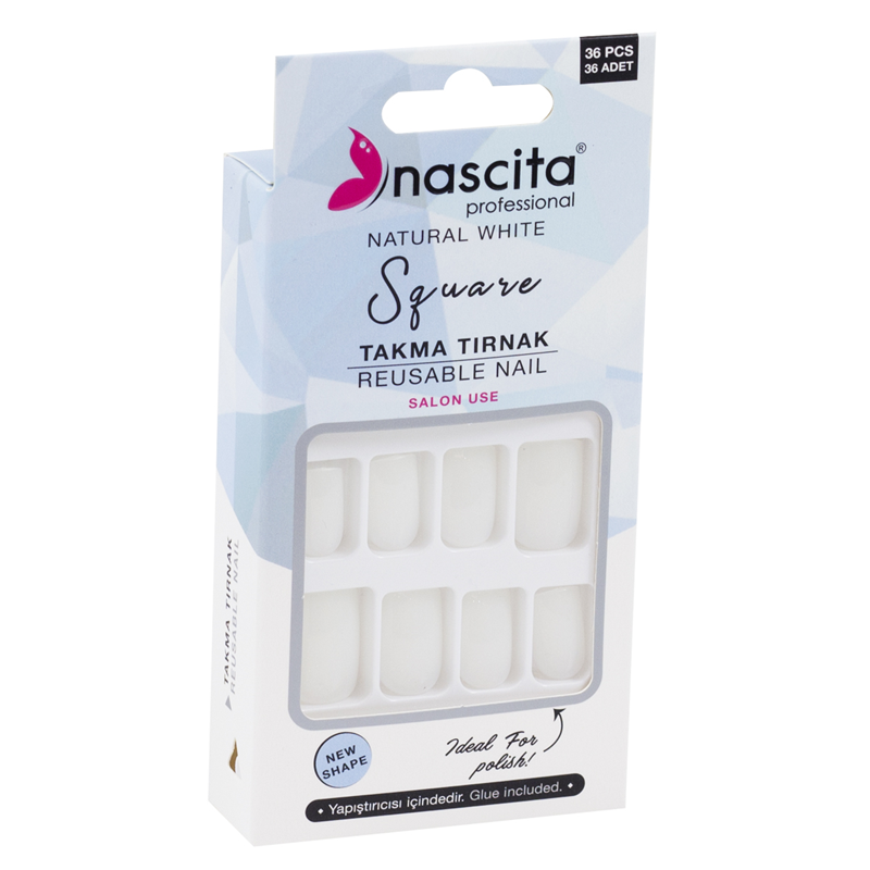 Nascıta 36'Lı Takma Tırnak-Square