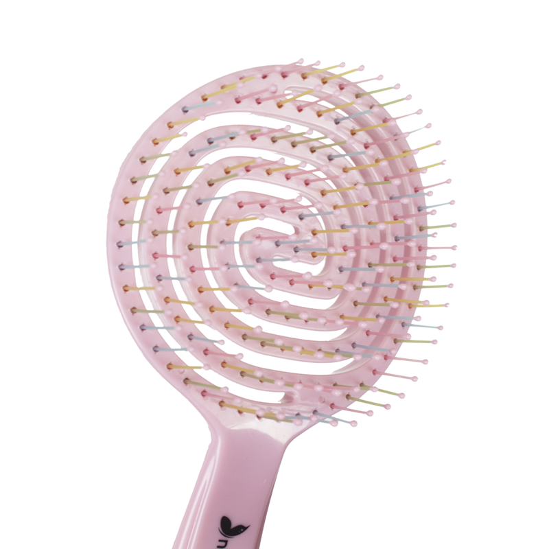 Nascita 3D Flexi Açma-Tarama Saç Fırçası-Pembe 40