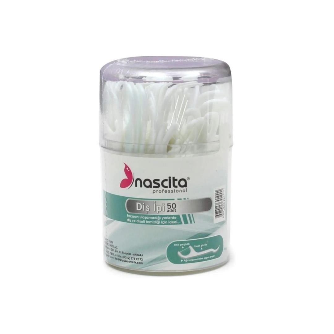 NASCITA 50'LİK BOX KÜRDANLI DİŞ İPİ KUTUSU