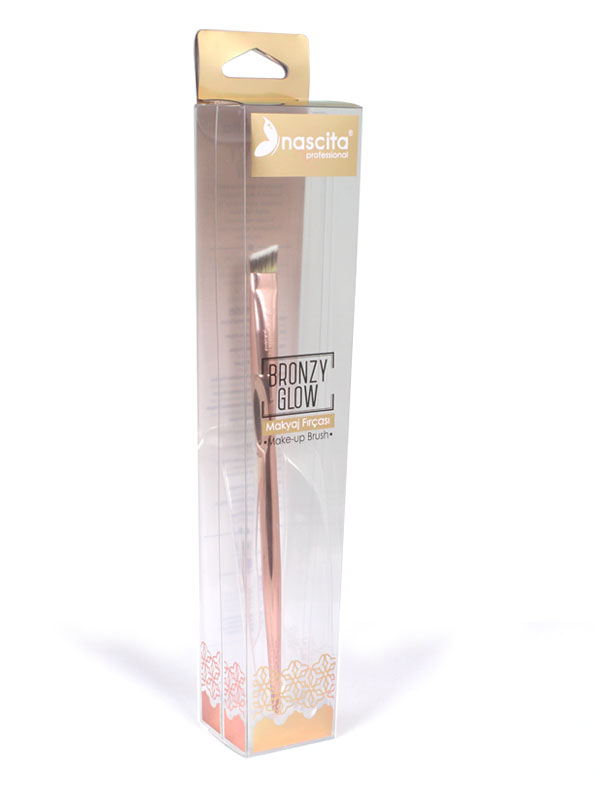 Nascıta Bronzy Glow Kesik Yapılı Eyelıner Fırçası