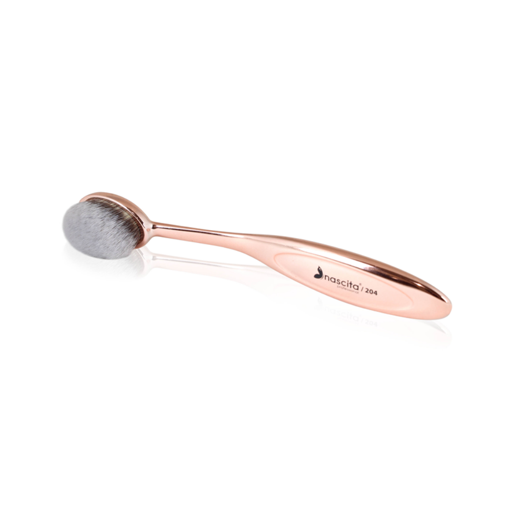 Nascıta Bronzy Glow Oval Makyaj Fırçası