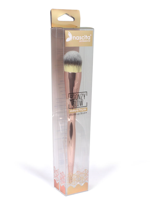 Nascıta Bronzy Glow Oval Yapılı Kapatıcı Fırça