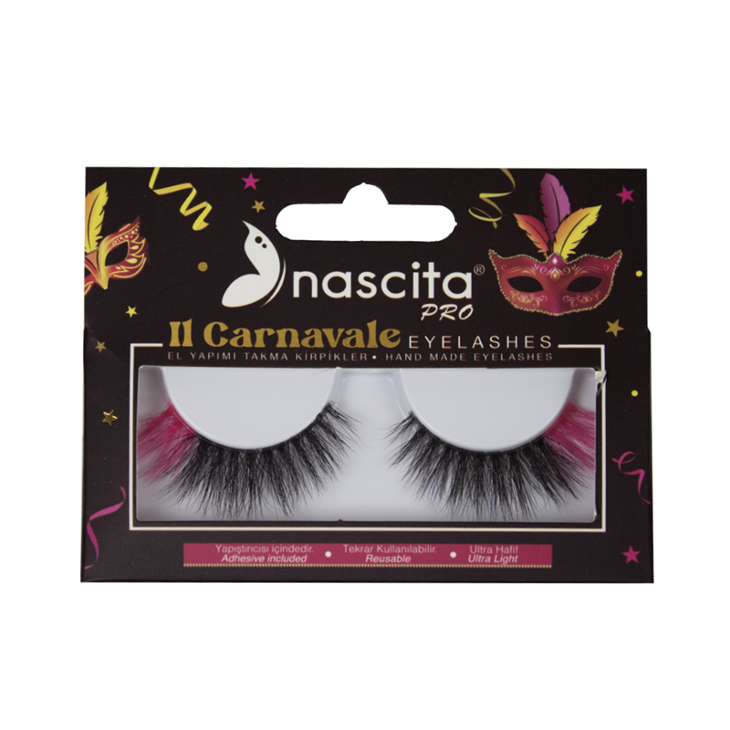 Nascıta Carnevale Renkli Takma Kirpik 00128