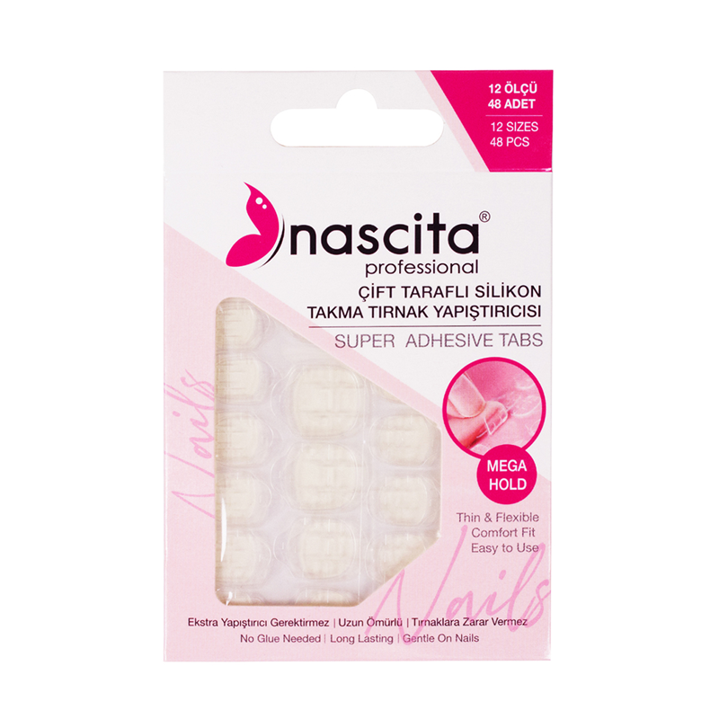 Nascıta Çift Taraflı Silikon Tırnak Yapıştırıcı