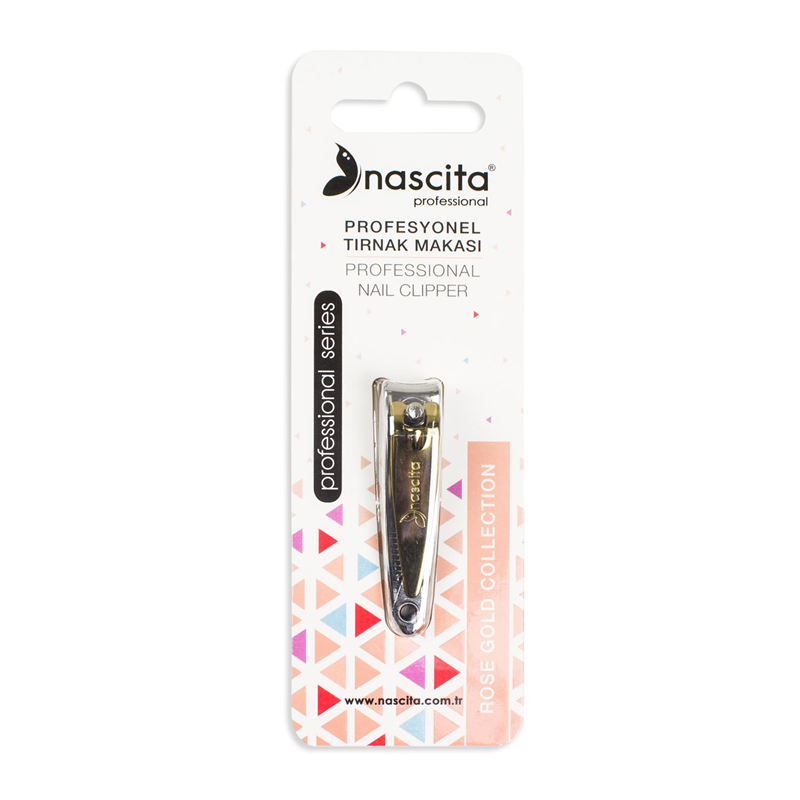 Nascıta Küçük Tırnak Makası (Kapağı Gold)
