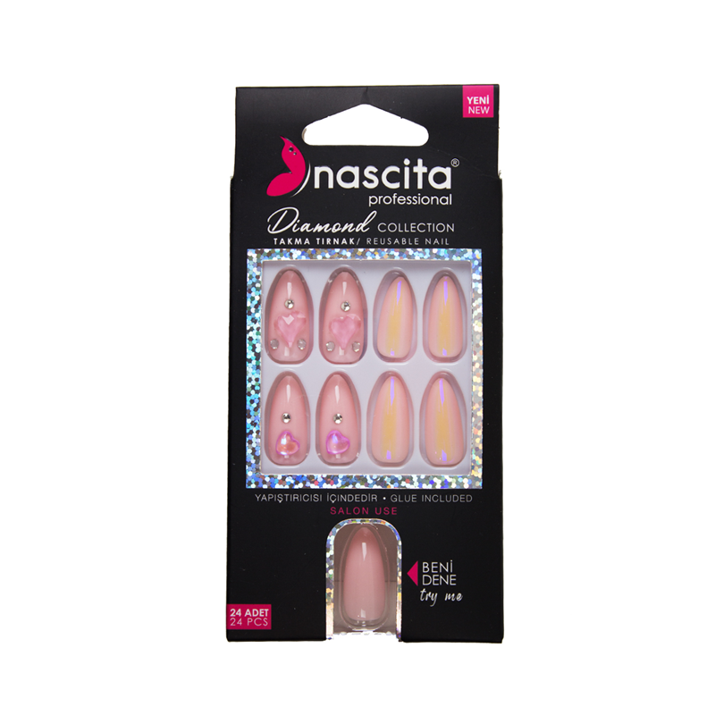 Nascita Taşlı Takma Tırnak 00264