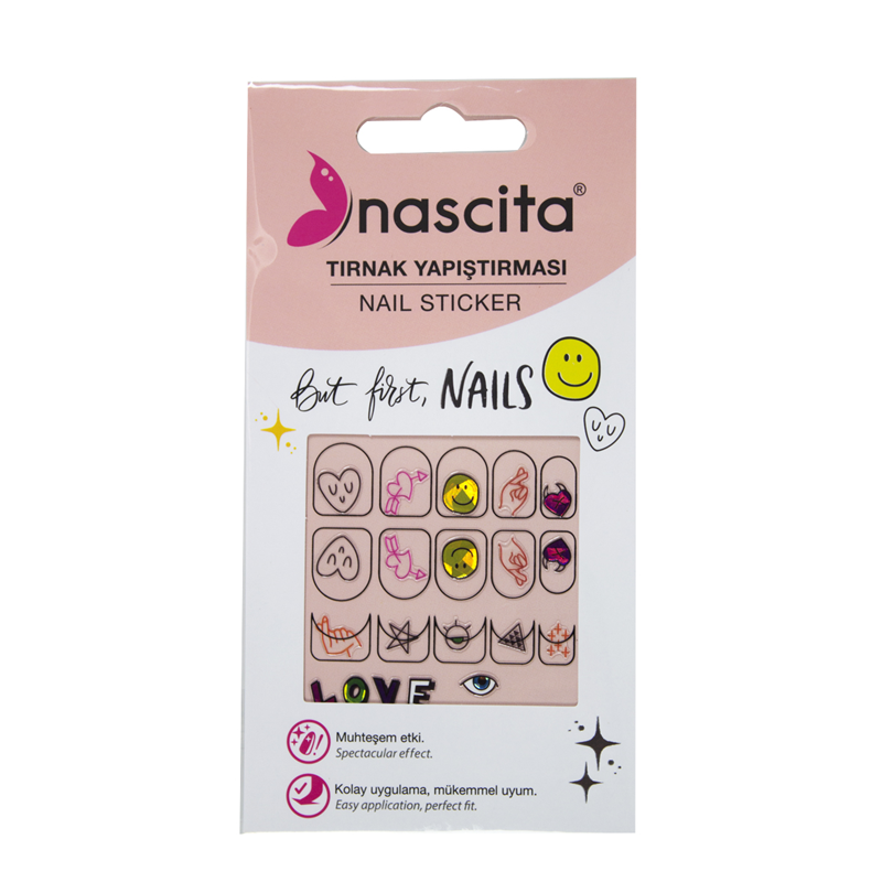 Nascita Tırnak Sticker 28