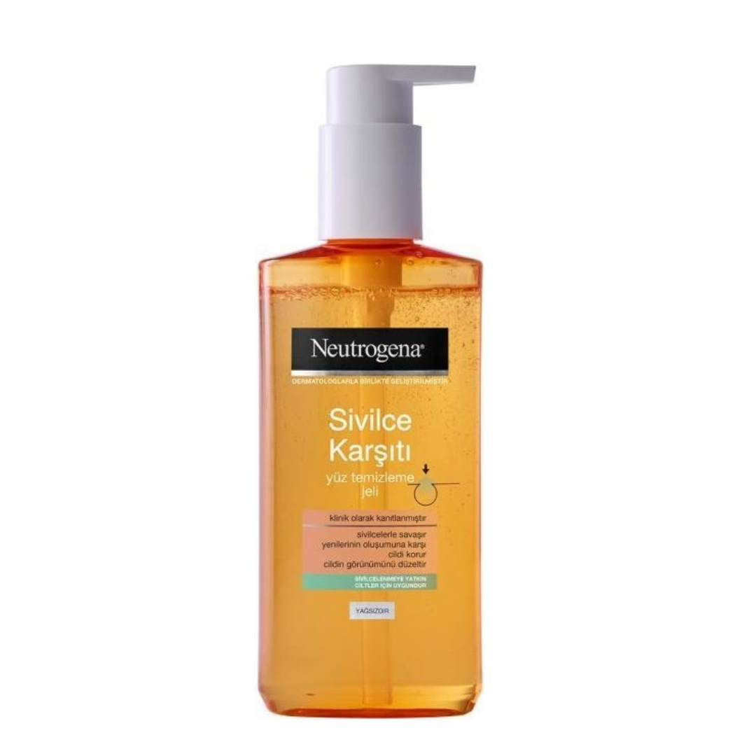 Neutrogena Yüz Temizleme Jeli 200ml. Canlandırıcı