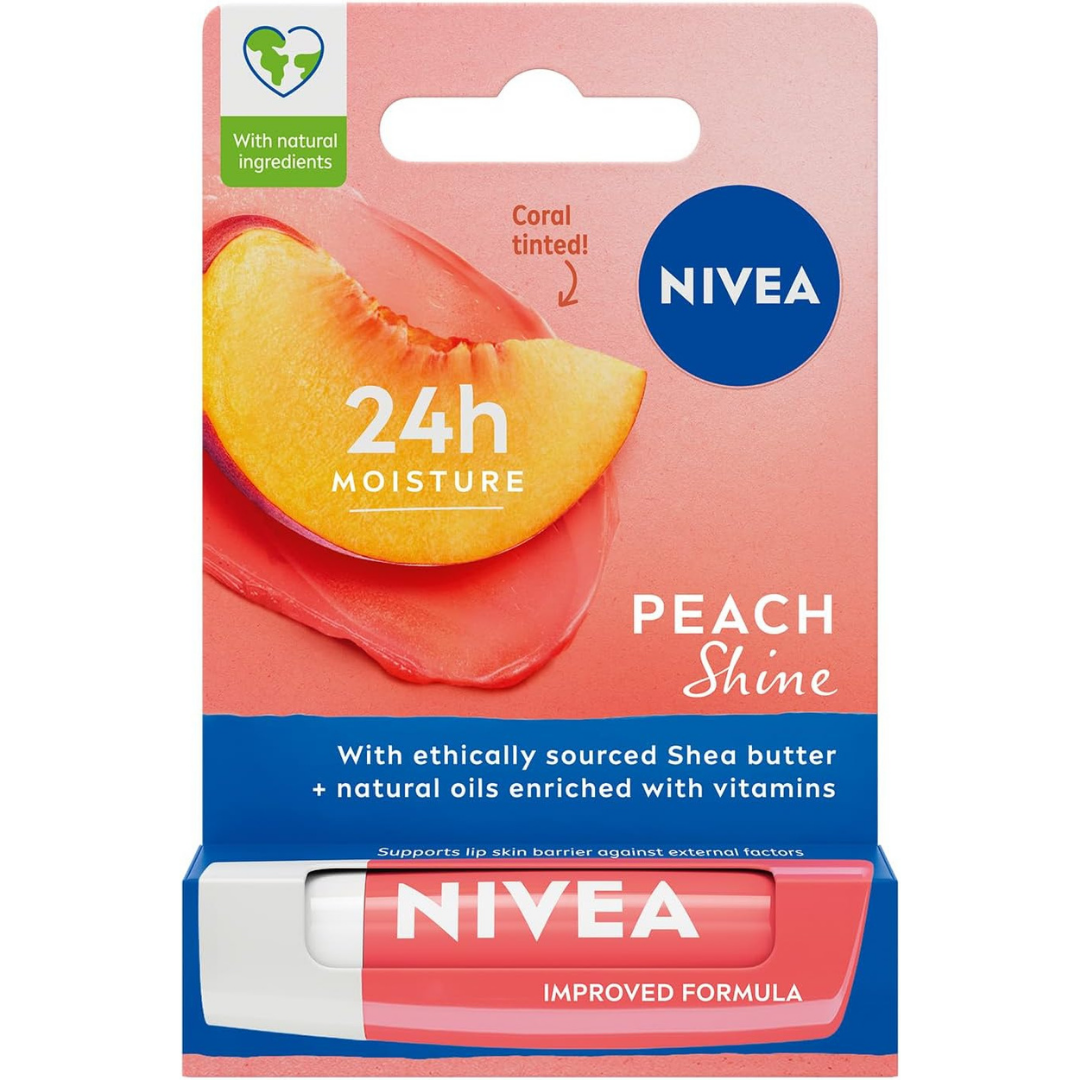 Nivea Dudak Bakım Kremi 5ml. Şeftali 85031