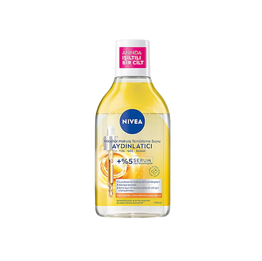Nivea Makyaj Temizlme Suyu 400ml.Aydınlatıcı 98717