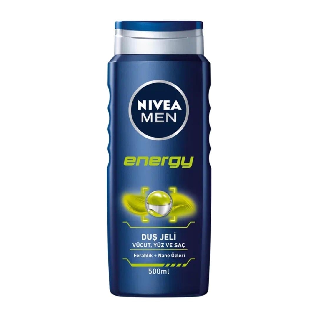 NIVEA MEN DUŞ JELİ 500ml. ENERGY 80786