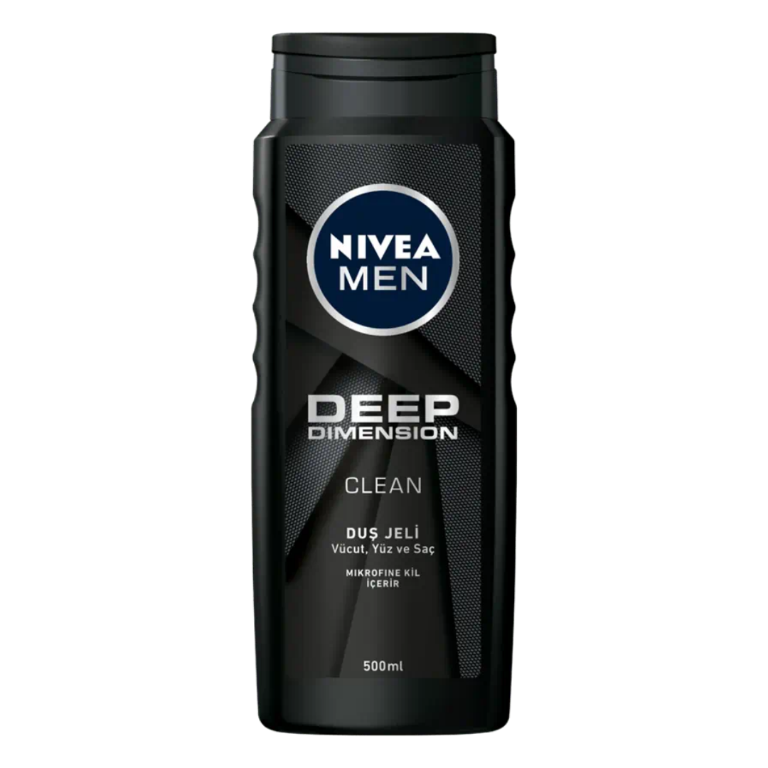 Nivea Men Duş Jeli 500ml. Deep Dimension 84092