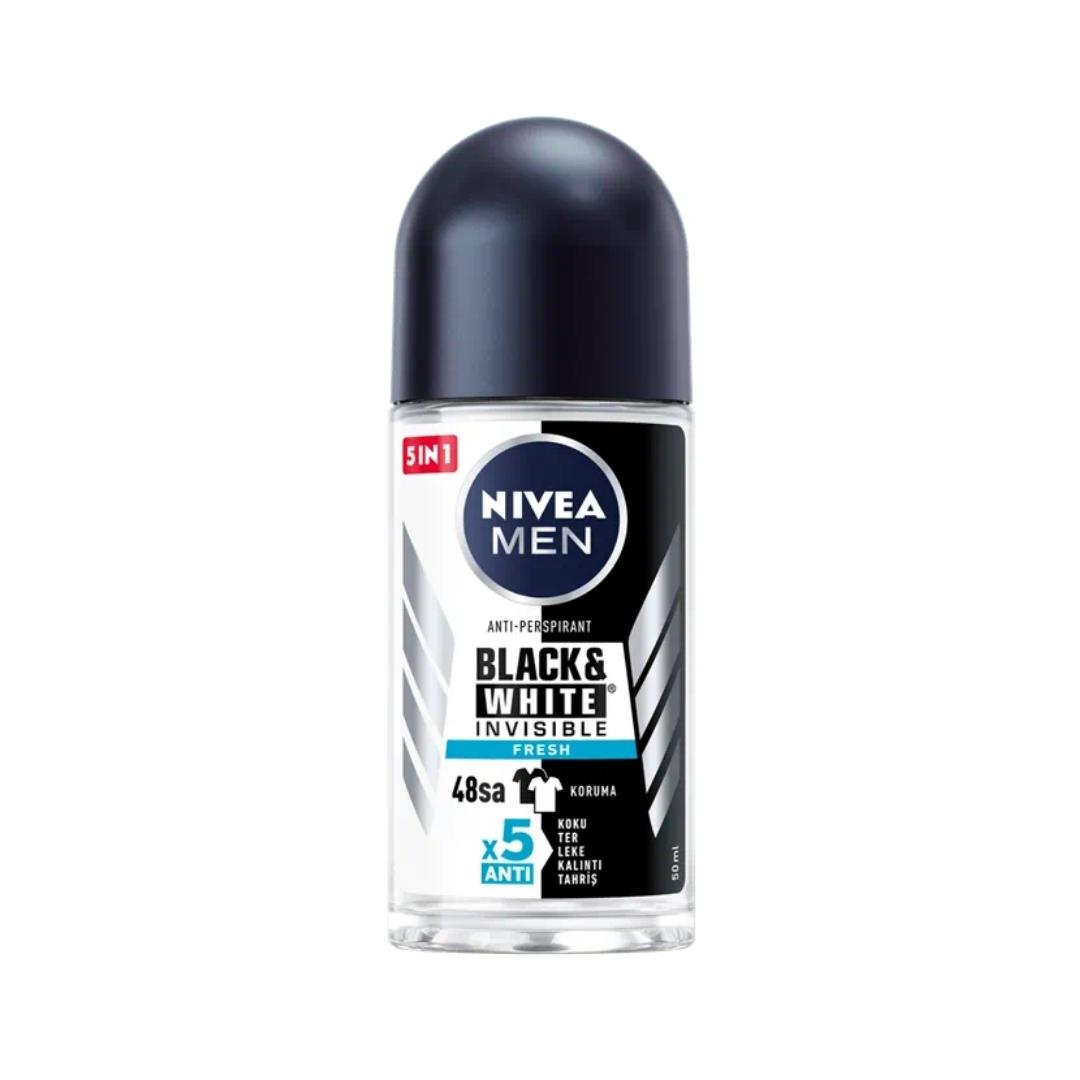 Nivea Men Roll-On 50ml. B&W Invisible Fresh 85970