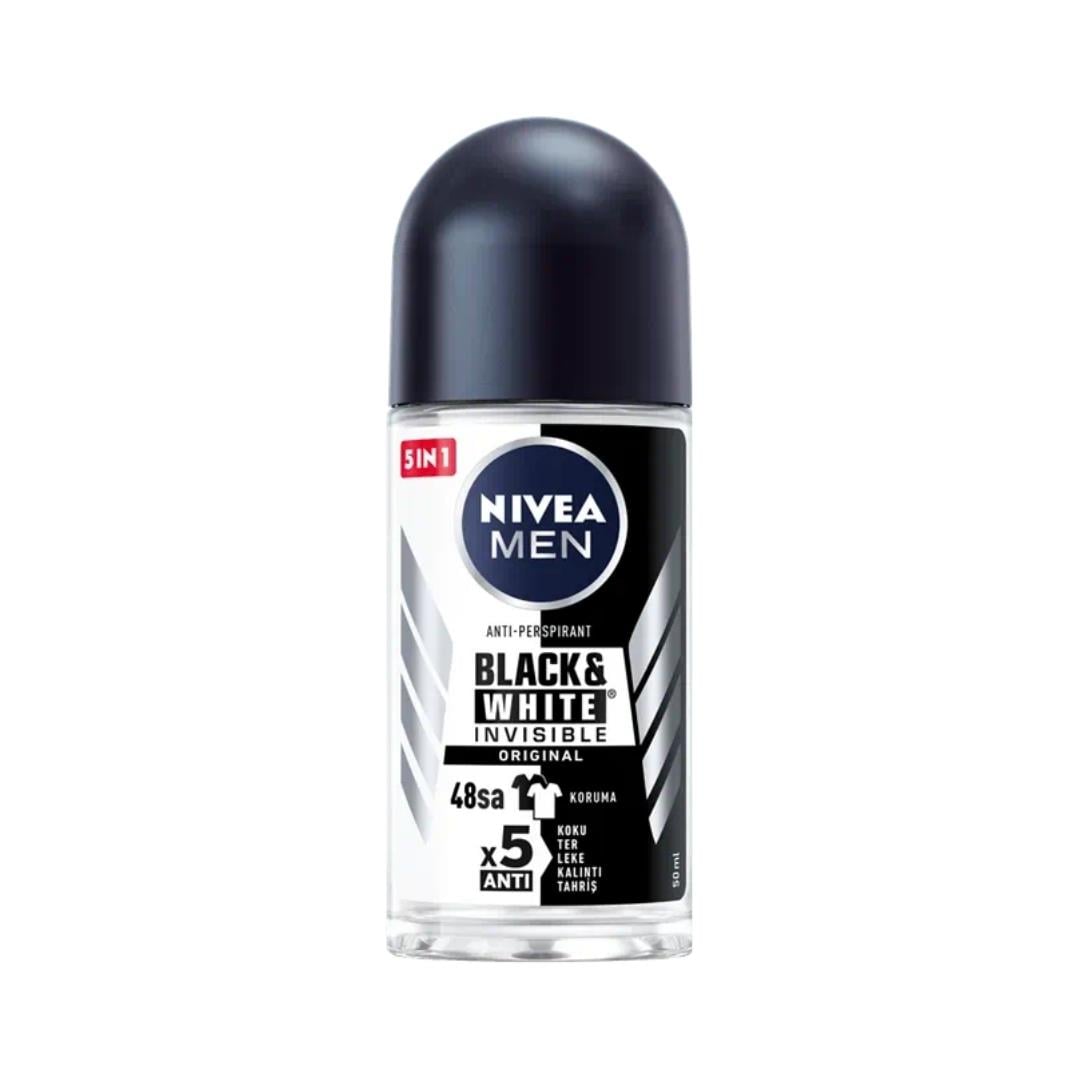 Nivea Men Roll-On 50ml. B&W Inv. Original 82245