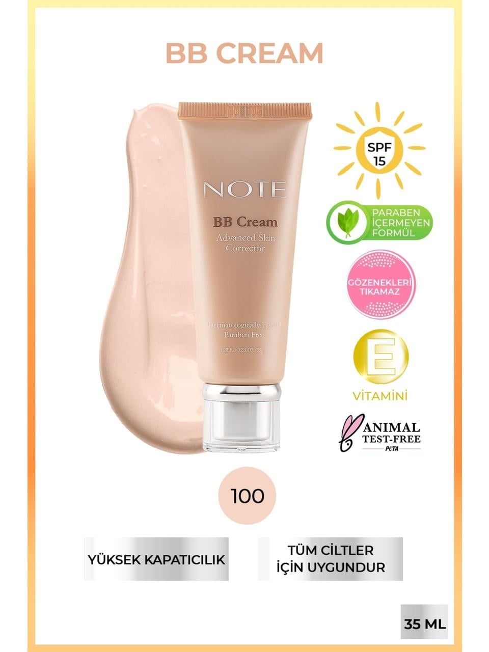 Note BB Cream 100 Porcelain