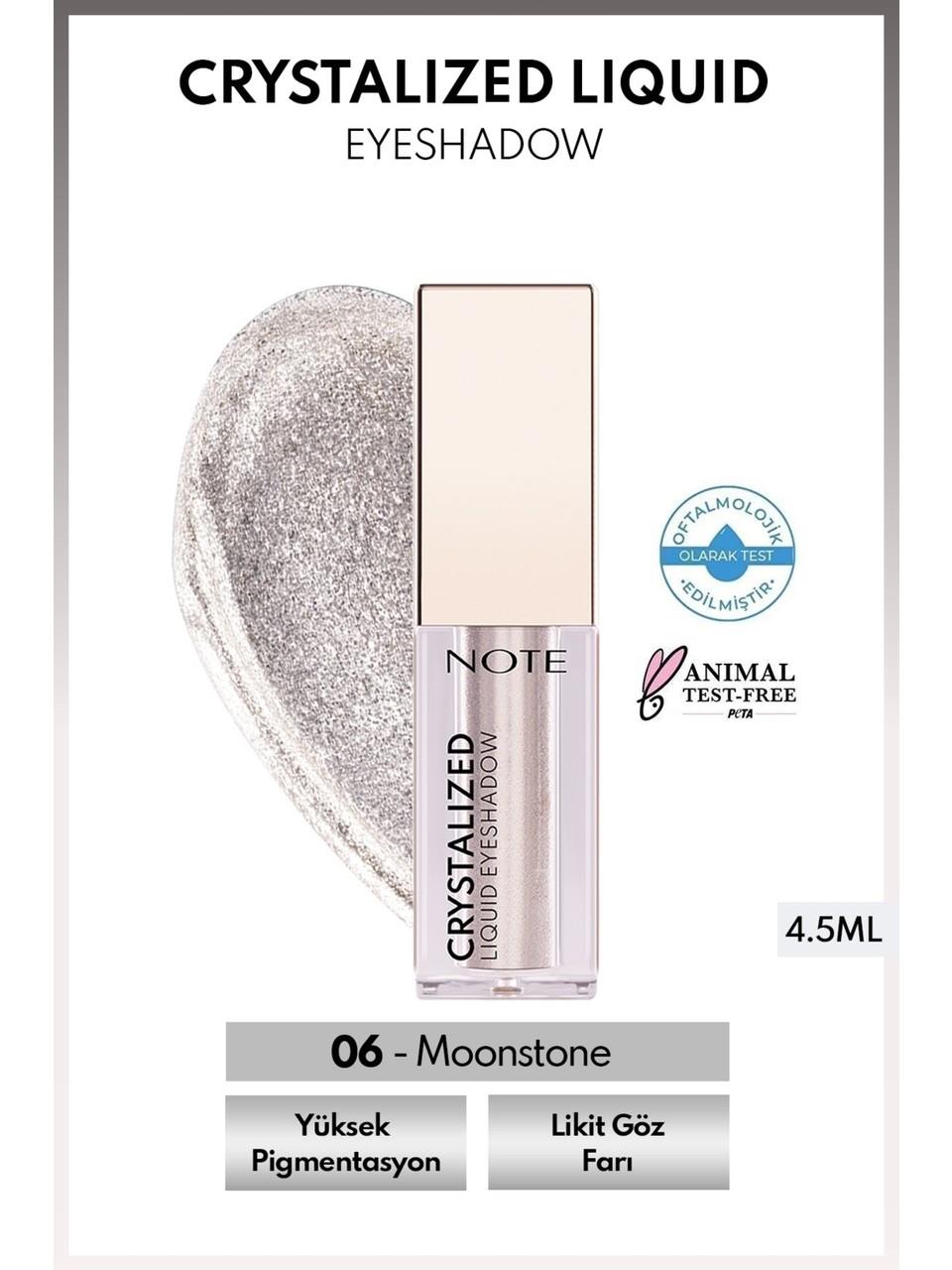 Note Crystalized Liquid Eyeshadow 06 Moonstone