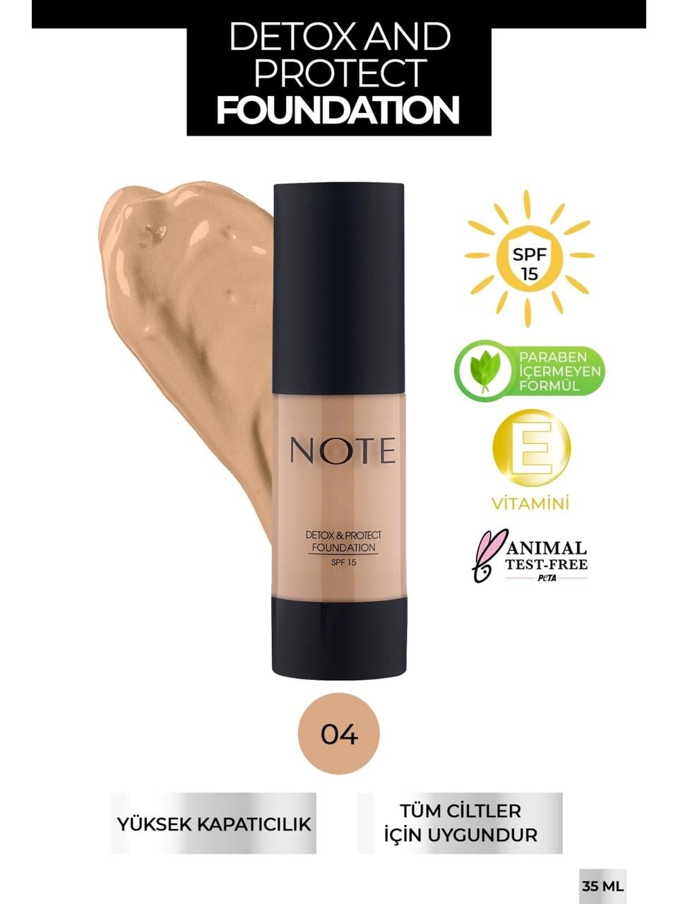 Note Detox&Protect Foundation 04