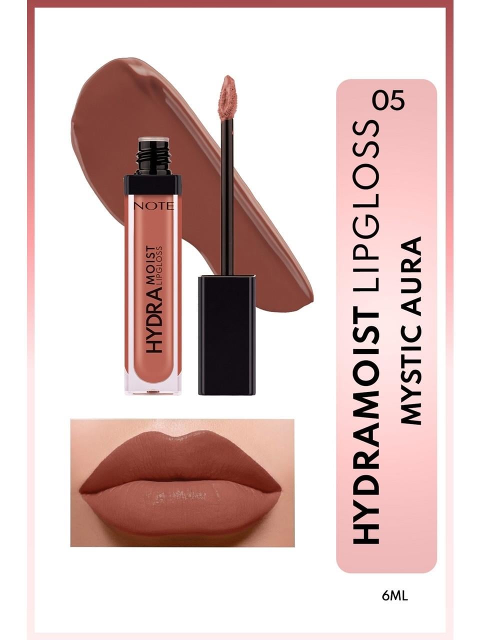 Note Hydramoist Lipgloss 05 Mystic Aura