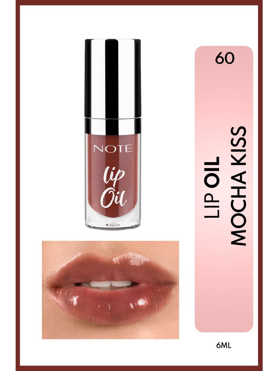 Note Lip Oil 60 Mocha Kiss