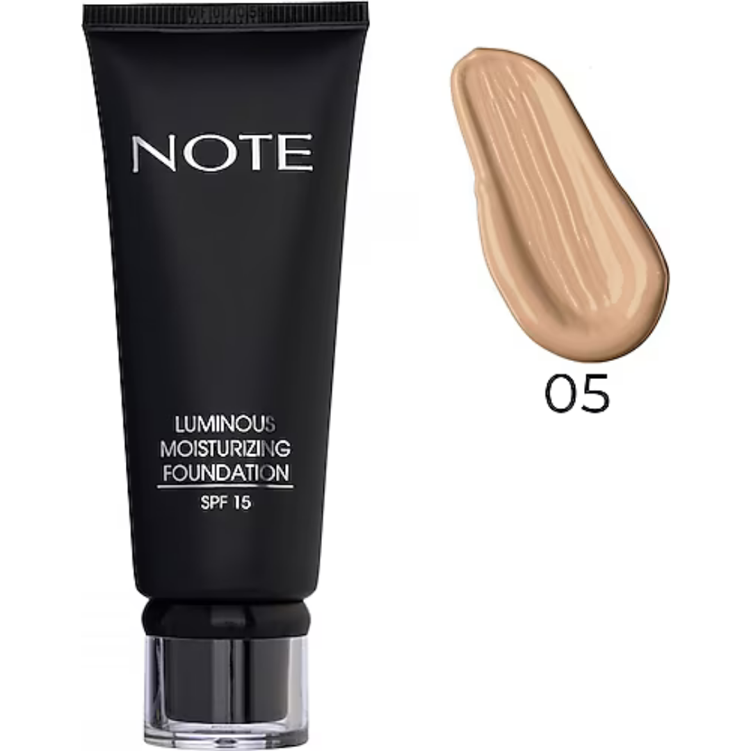 Note Luminous Moisturizing Foundation 05