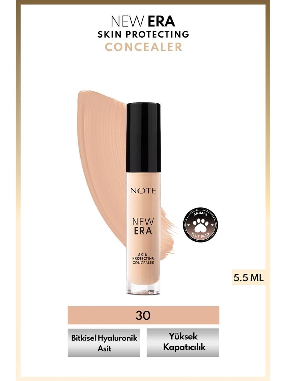 Note New Era Skin Protect Concealer 30 Nat. Ivory