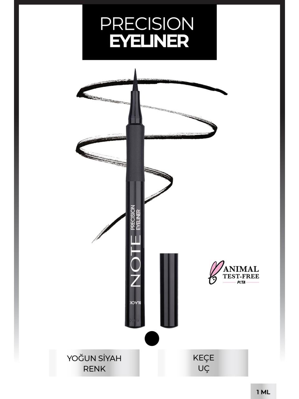 Note Precision Eyeliner Black