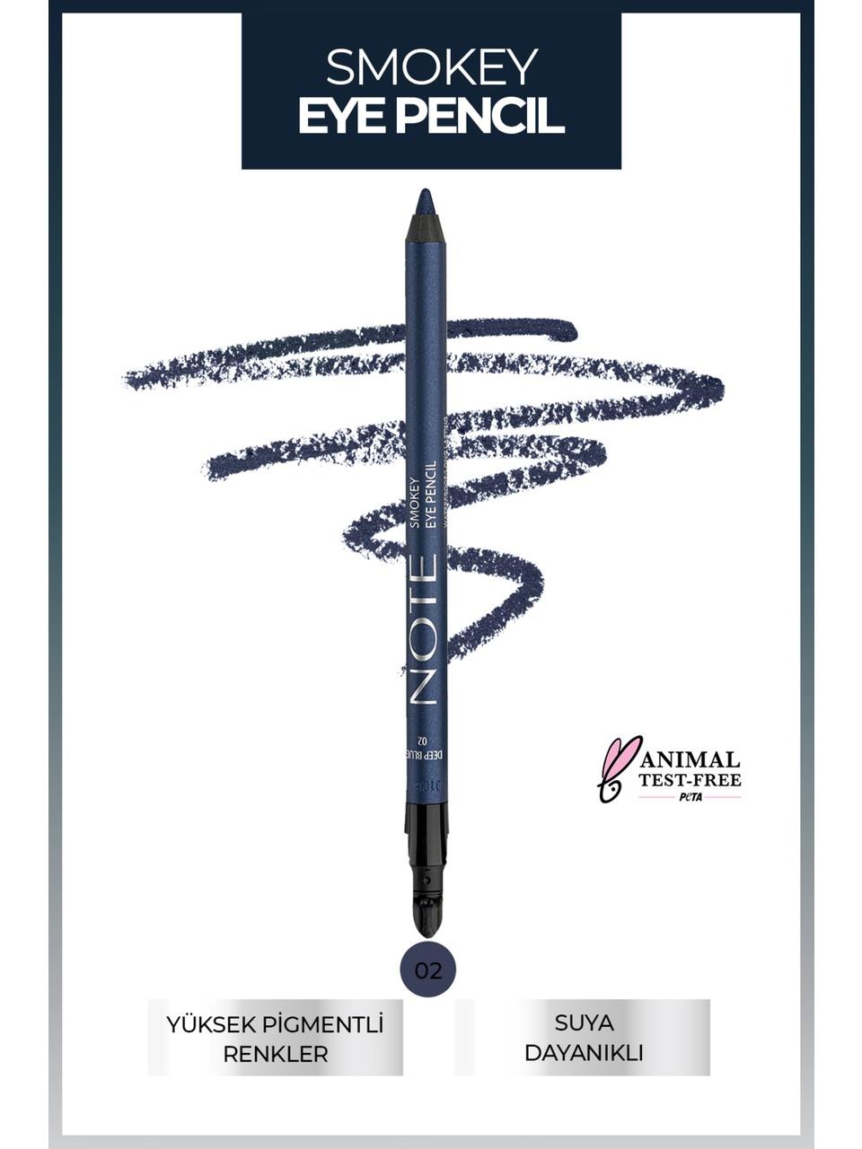Note Smokey Eye Pencil 02 Deep Blue