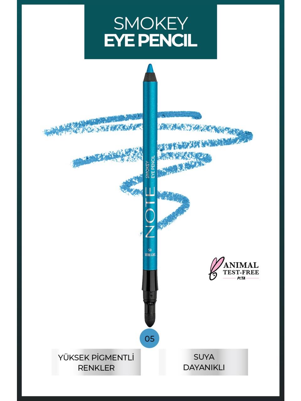 Note Smokey Eye Pencil 05 Sky Blue