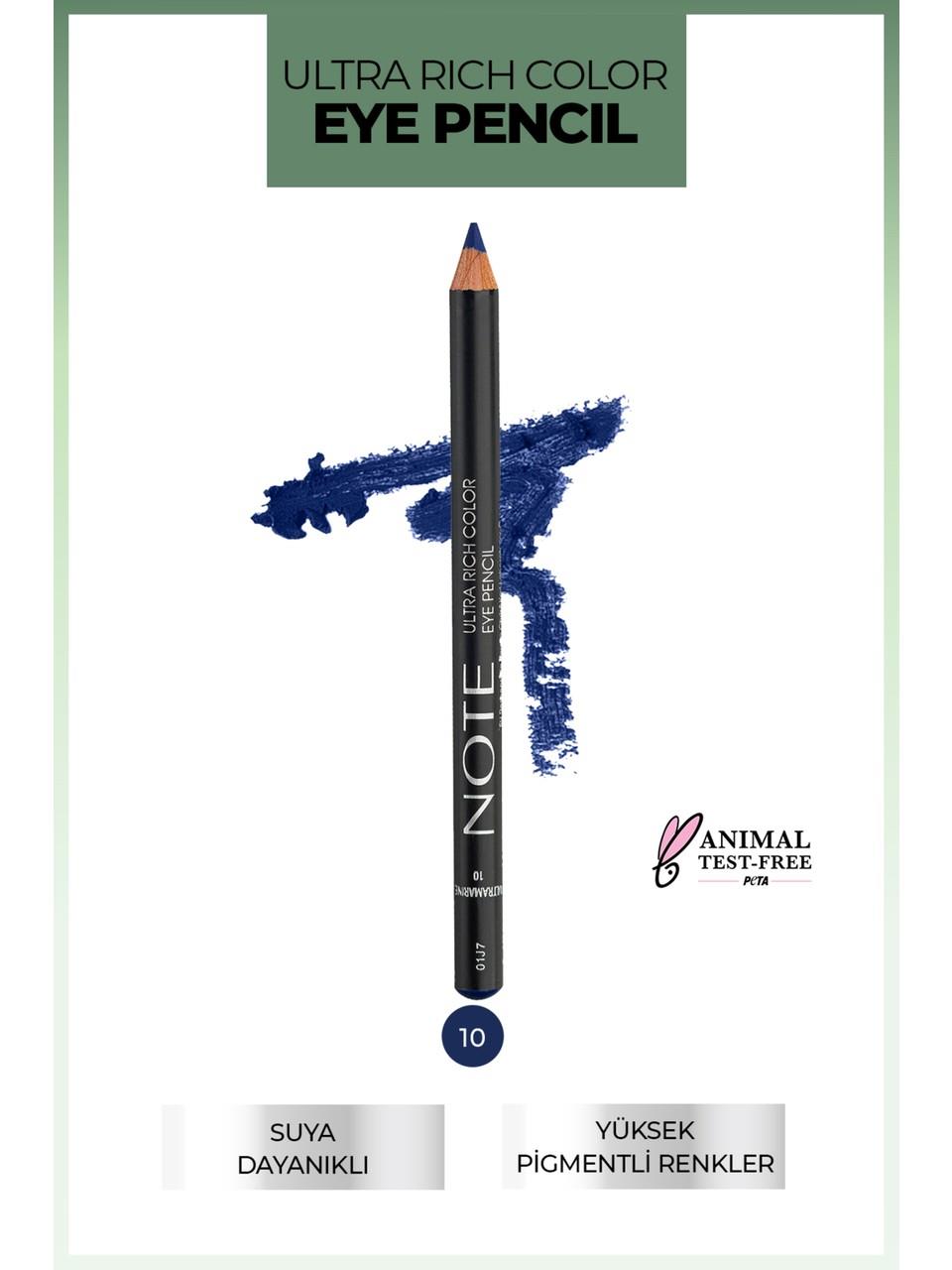 Note Ultra Rich Color Eye Pencil 10