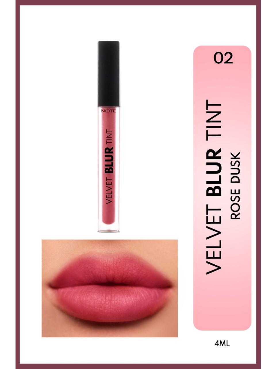 Note Velvet Blur Tint 4ml. 02 Rose Dusk