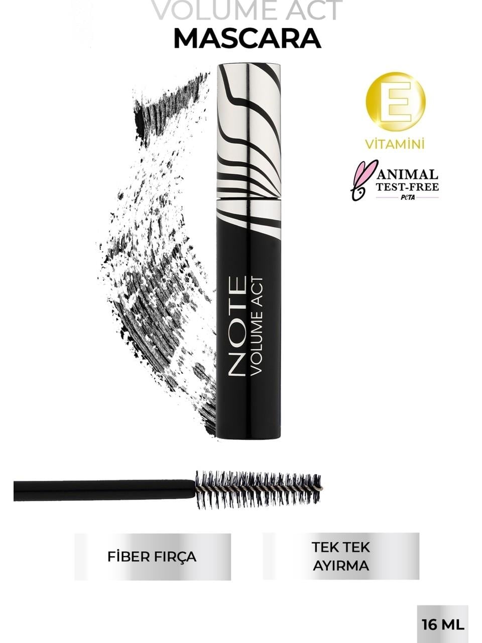 Note Volume Act Mascara