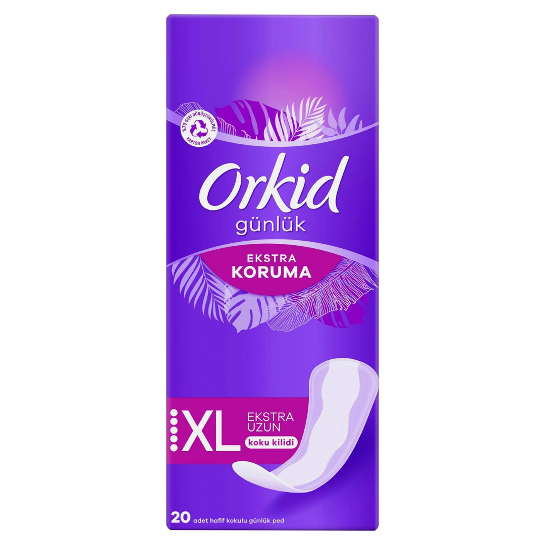 Orkid Günlük Ped 20pcs Uzun