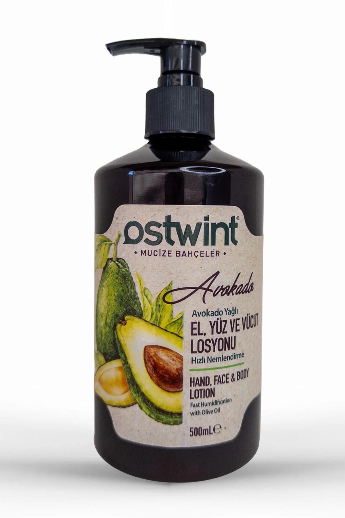 Ostwint Avokado Vücut Losyonu 500Ml.(Pompalı)