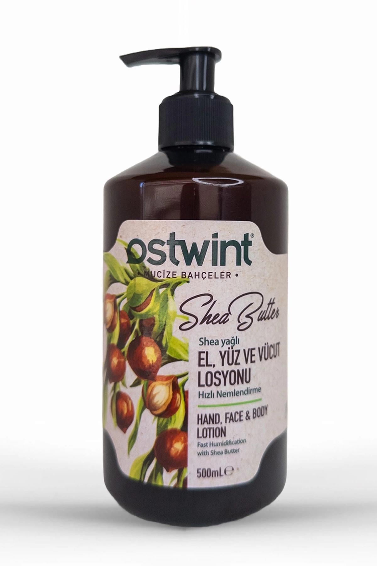Ostwint Shea Butter Vücut Losyonu 500Ml.(Pompalı)