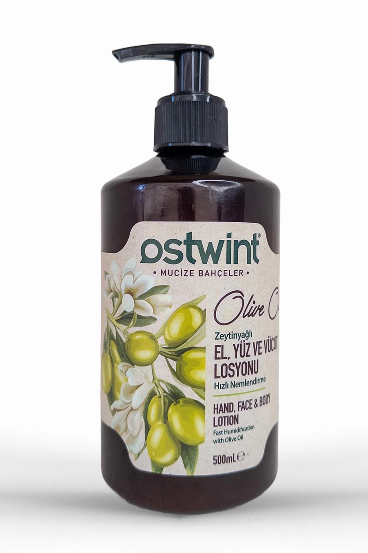 Ostwint Zeytinyağlı Vücut Losyonu 500Ml.(Pompalı)