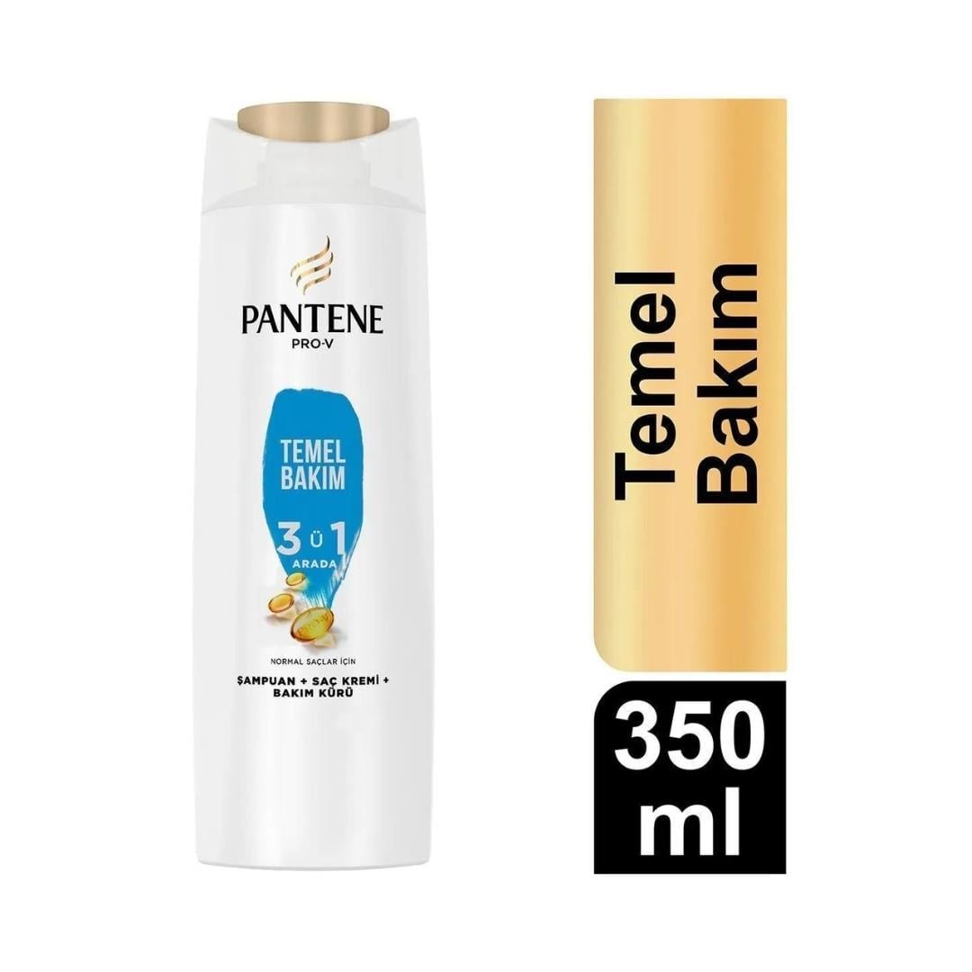 PANTENE ŞAMPUAN 350ml. 3IN1 TEMEL BAKIM