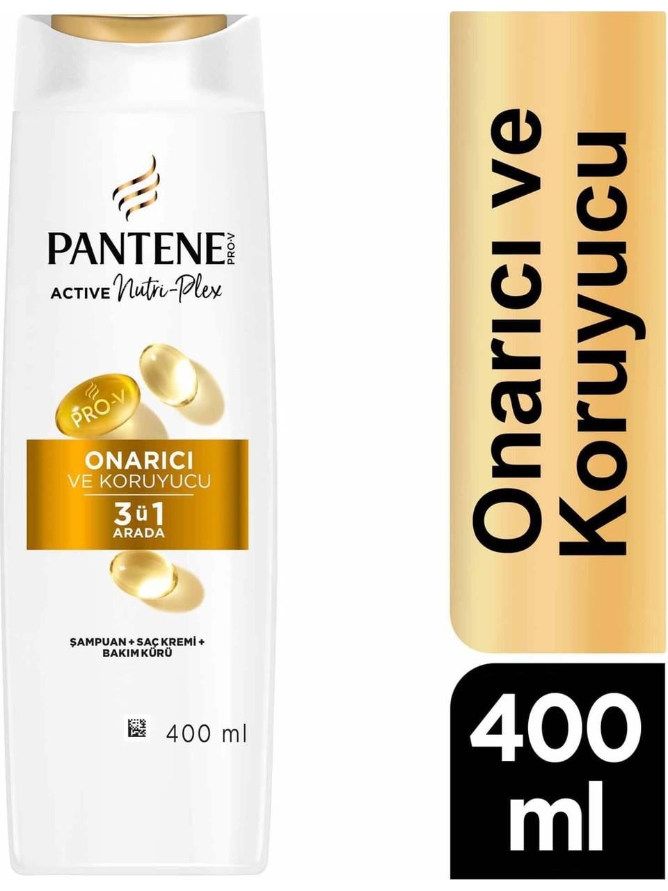 Pantene Şampuan 400ml. 3in1 Onarıcı&Koruyucu