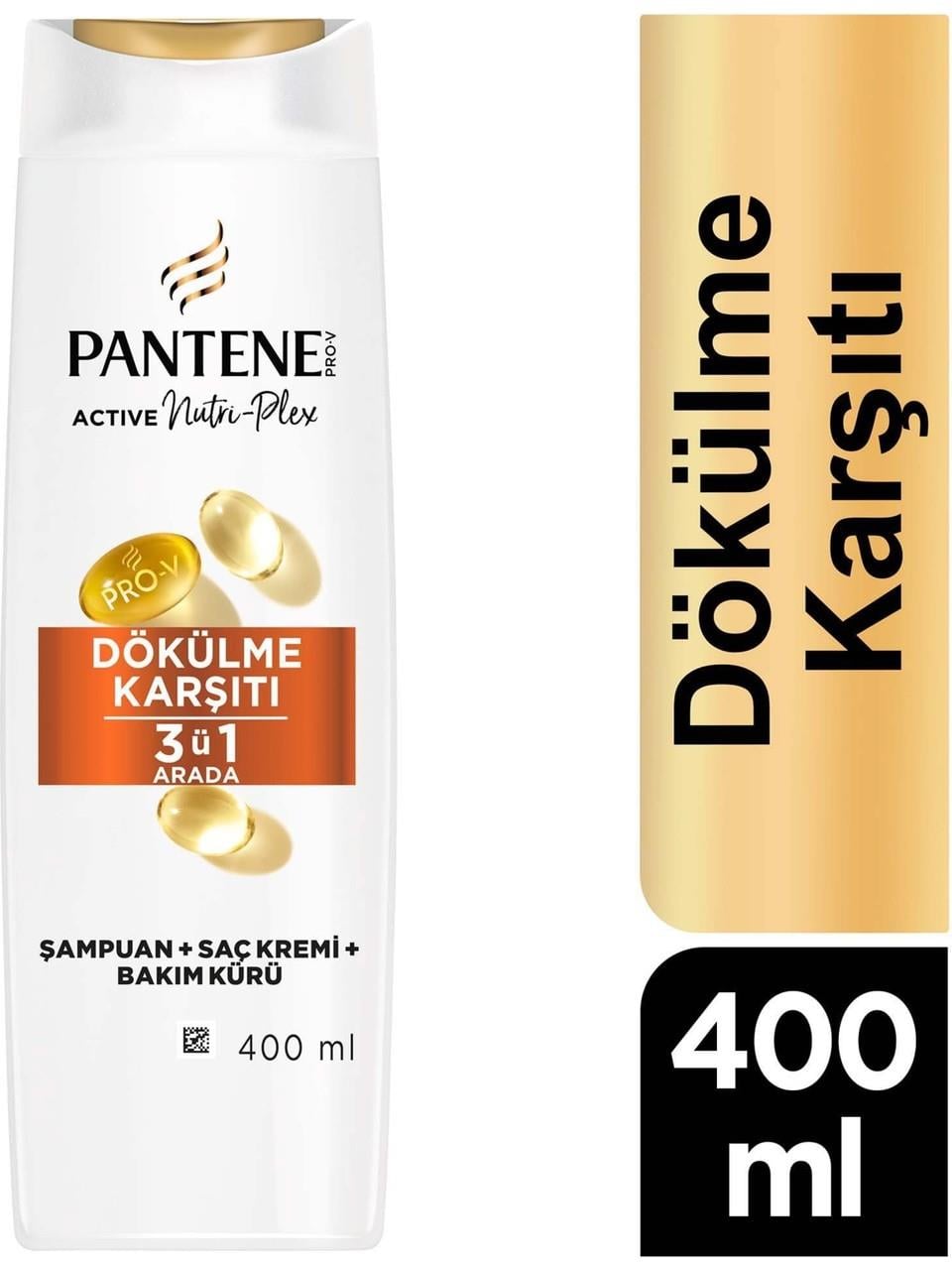 Pantene Şampuan 400ml. 2in1 Dökülme Karşıtı