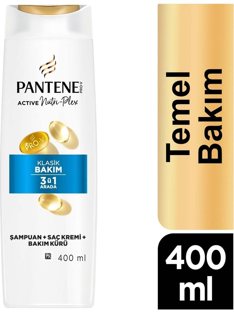 Pantene Şampuan 400ml. 3in1 Classic
