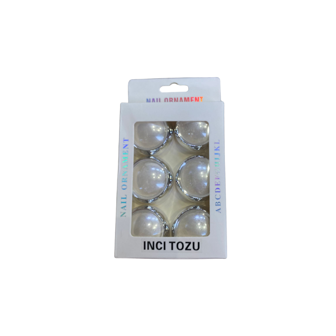 Point İnci Tozu 6'lı Beyaz CCK-0078