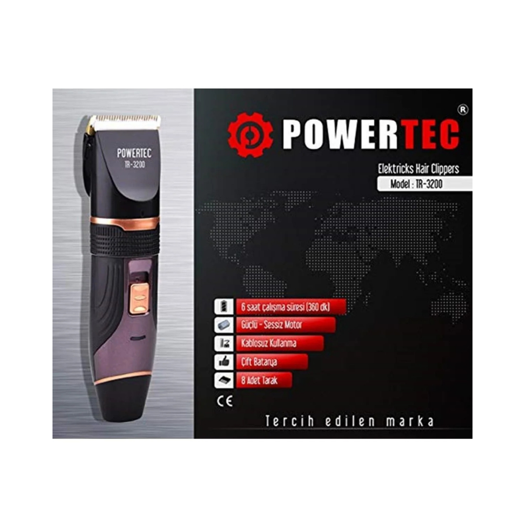 Powertec Saç Kesme Makinesi TR-3200