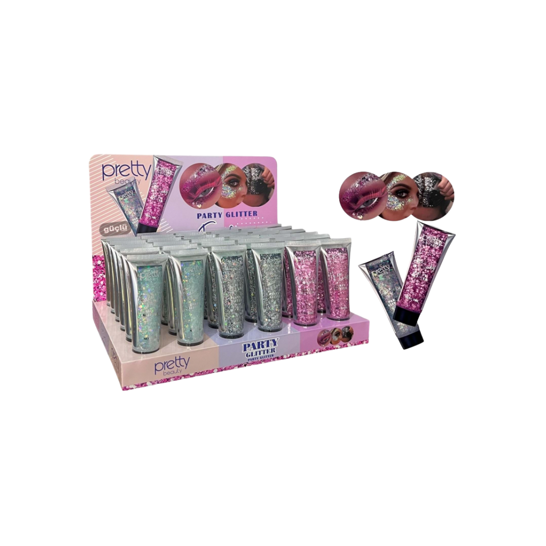 Pretty Beauty Face&Body Party Glıtter 50 Ml.Pb-913